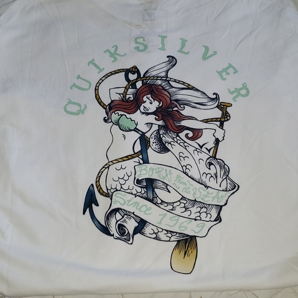 QUIKSILVER WATERMAN T SHIRT - Picture 2 of 2